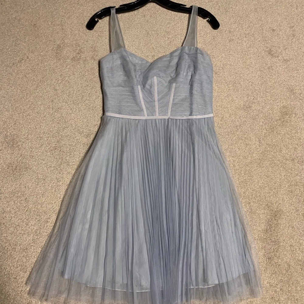 Powder Blue Monique Lhuillier BRIDESMAIDS Dress